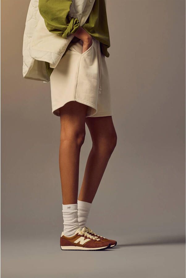 New Balance 471 sneakers donkerbruin ecru - Foto 3