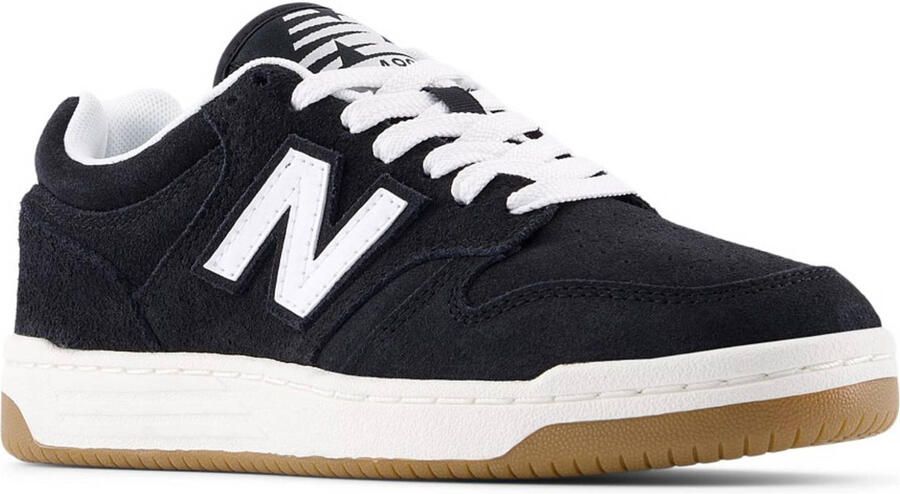 New Balance B480 Kindersneakers Wit Leer