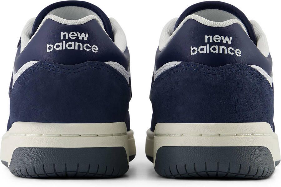 New Balance 480 suède sneakers donkerblauw wit - Foto 3