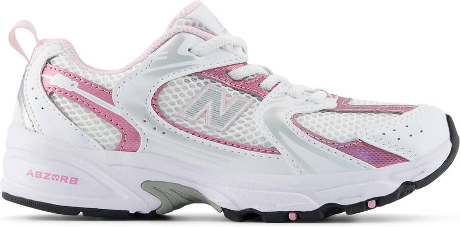 New Balance 530 sneakers wit roze Jongens Meisjes Mesh Meerkleurig 34.5