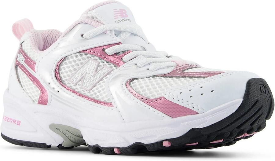 New Balance 530 sneakers wit roze Jongens Meisjes Mesh Meerkleurig 34.5 - Foto 2