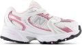 New Balance 530 Bungee sneakers wit roze Meisjes - Wit