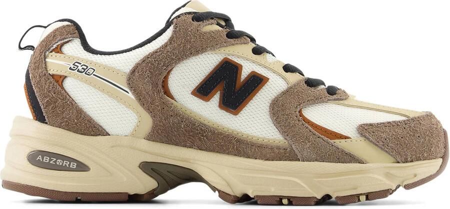 New Balance Retro hardloopschoenen met modern comfort Brown