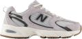 New Balance 530 Sneakers Grijs Textil Synthetisch - Lichtgrijs