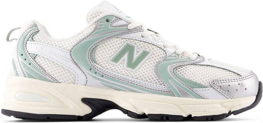 New Balance 530 Sneakers Zilver Synthetisch Textil