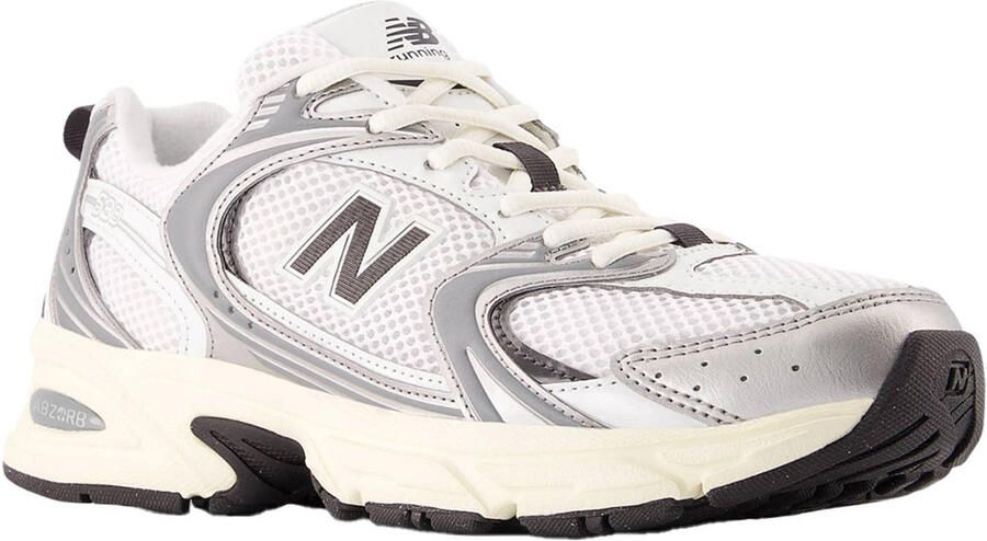 New Balance 530 Sneakers Zilver Synthetisch Textil