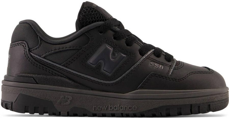 New Balance 550 Unisex Schoenen Zwart Maat: 33.5 Synthetisch Foot Locker