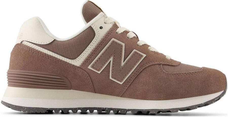 New Balance 574 Sneakers Dames Oranje Textil - Foto 2