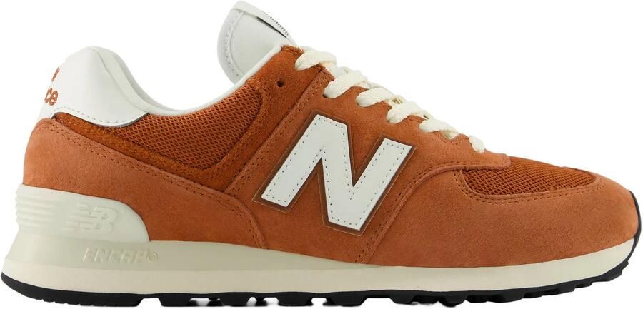 New Balance 574 sneakers cognac ecru