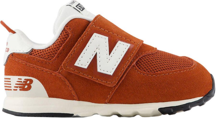New Balance 574 sneakers cognac wit