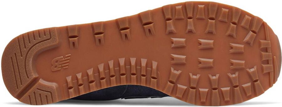 New Balance 574 Sneakers Heren Blauw Leer - Foto 3