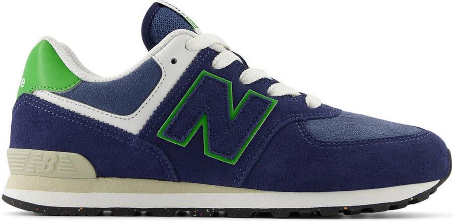 New Balance 574 sneakers donkerblauw groen