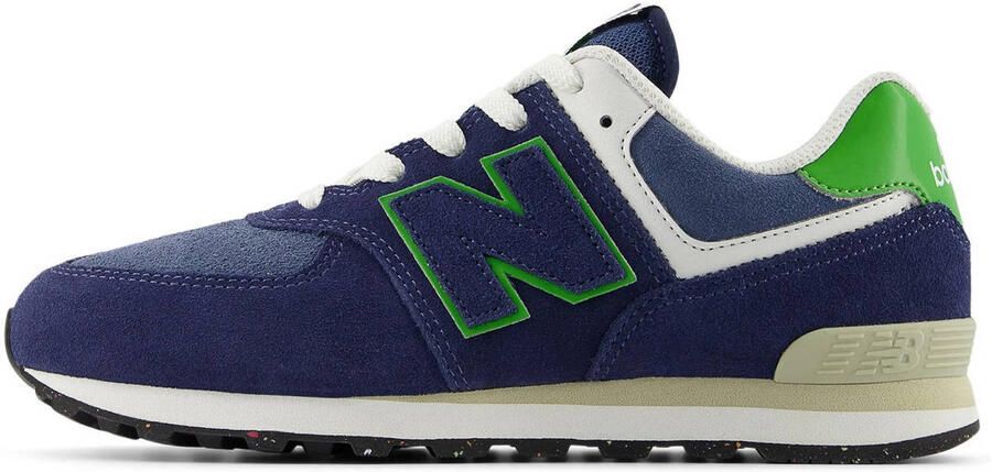 New Balance 574 sneakers donkerblauw groen - Foto 2