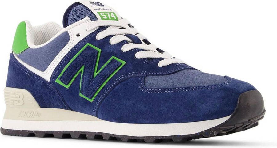 New Balance 574 sneakers donkerblauw groen