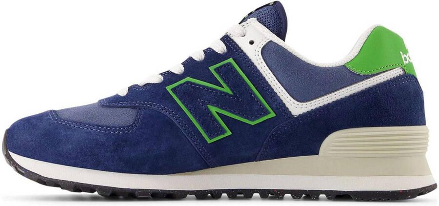 New Balance 574 sneakers donkerblauw groen - Foto 3