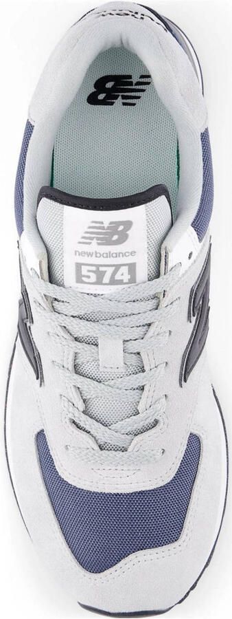 New Balance 574 sneakers ecru wit blauw - Foto 3