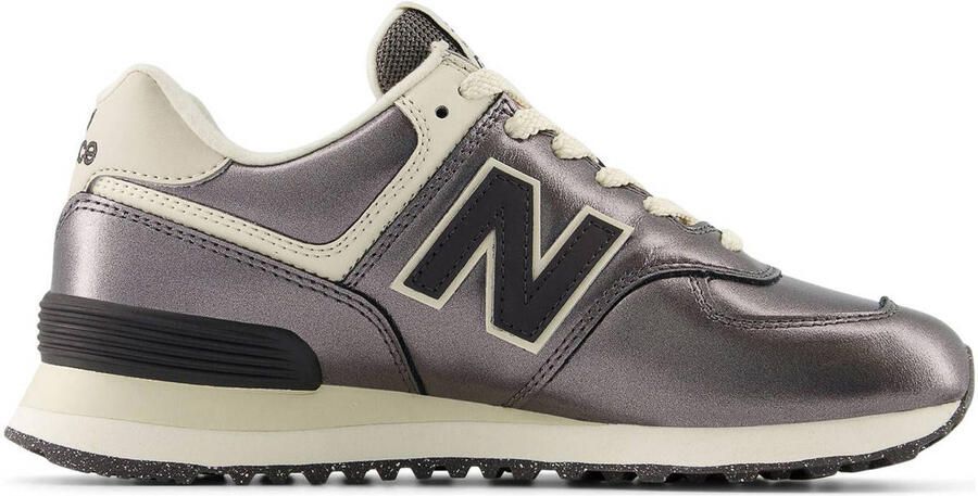 New Balance 574 sneakers grijs metallic