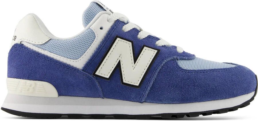 New Balance 574 sneakers kobaltblauw ecru