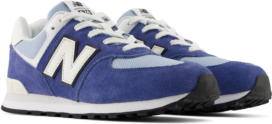 New Balance 574 sneakers kobaltblauw ecru - Foto 3