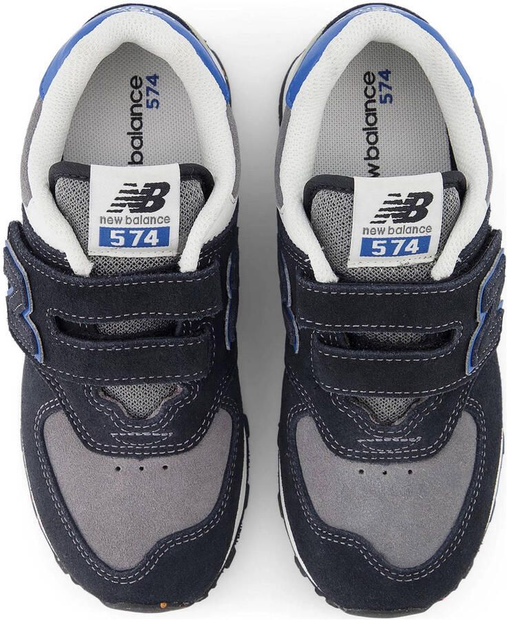New Balance 574 sneakers zwart blauw grijs