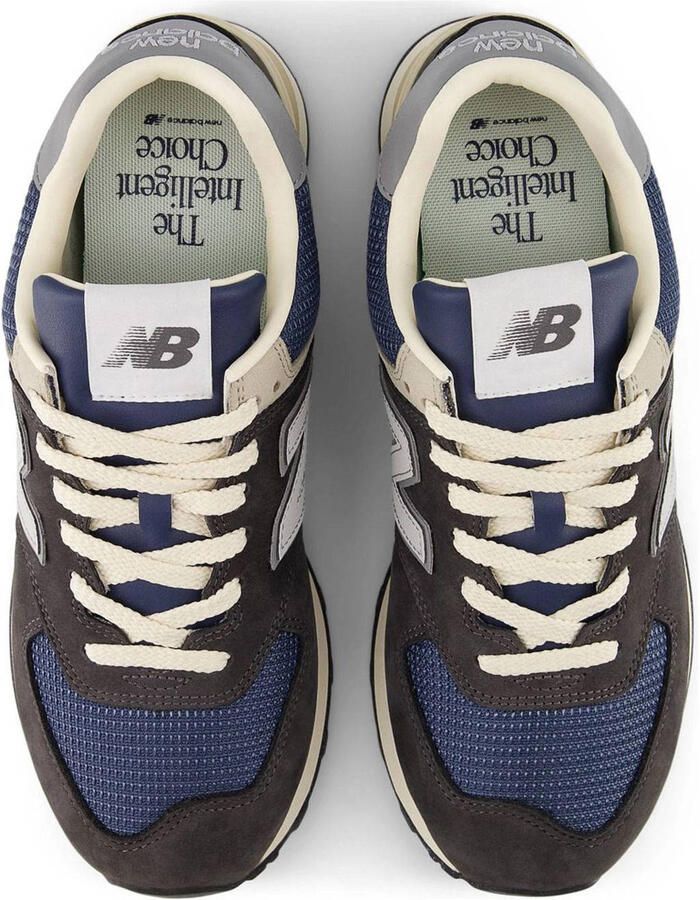 New Balance 574 Sneakers Heren Zwart Leer