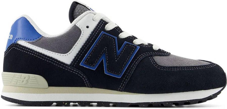 New Balance 574 sneakers zwart kobaltblauw - Foto 3