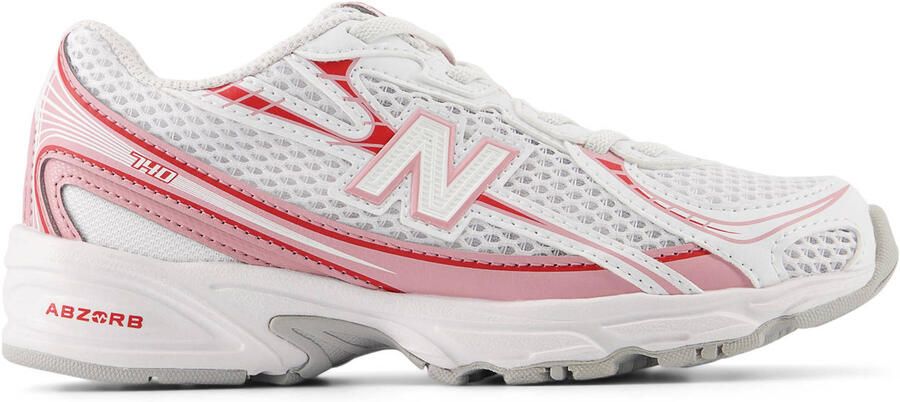 New Balance 740 Peuterschoenen Wit Mesh Synthetisch