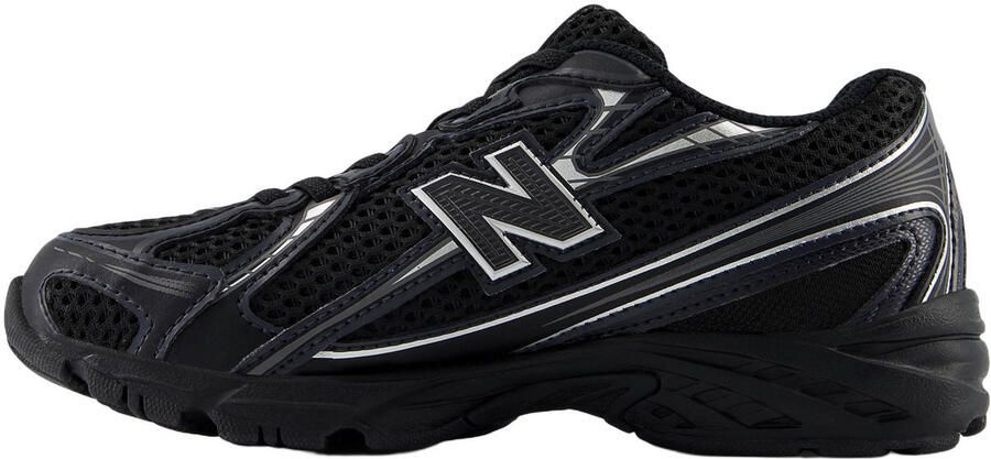 New Balance 740 Bungee sneakers zwart zilvergrijs - Foto 2