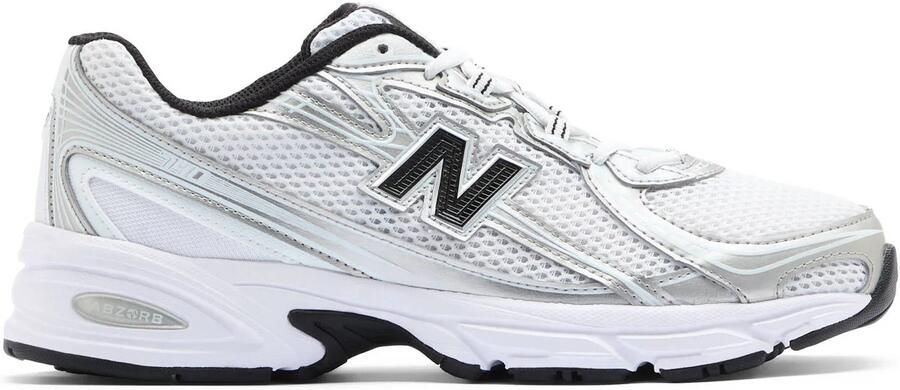 New Balance 740 Sneakers Grijs Mesh Synthetisch