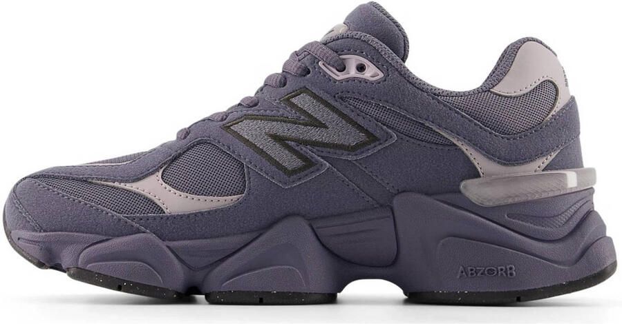 New Balance 9060 Kindersneakers Grijs Leer - Foto 3