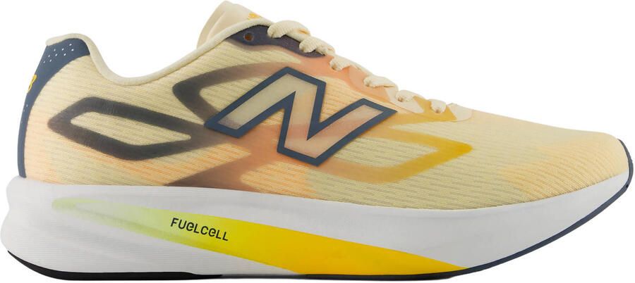 New Balance Flite-R hardloopschoenen lichtgeel donkerblauw