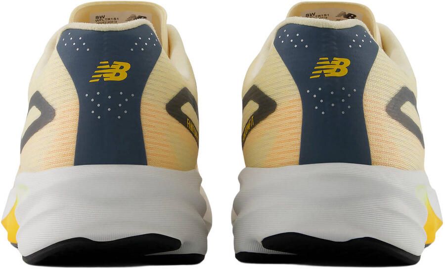 New Balance Flite-R hardloopschoenen lichtgeel donkerblauw - Foto 2
