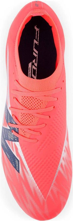 New Balance FURON PRO FG V8 senior voetbalschoenen rood donkerblauw - Foto 3