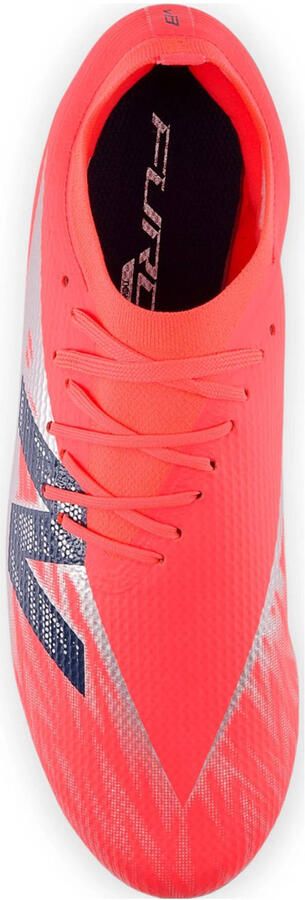 New Balance FURON TEAM FG V8 senior voetbalschoenen rood donkerblauw - Foto 3