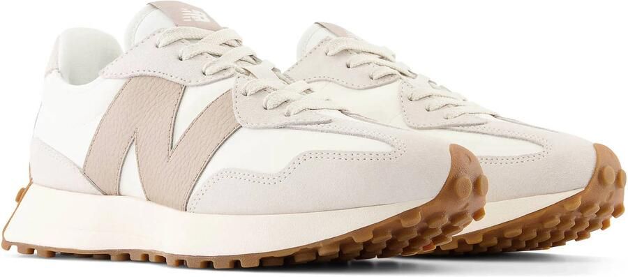 New Balance Beige Sneakers Elegante en Comfortabele Pasvorm Beige Unisex - Foto 3