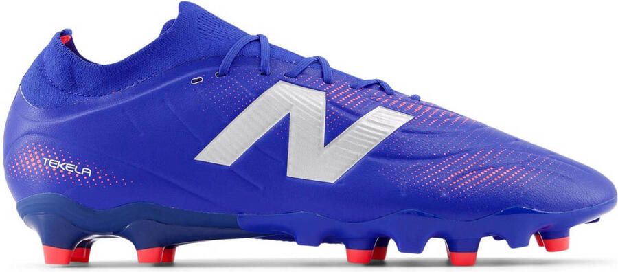 New Balance Tekela Magique FG senior voetbalschoenen kobaltblauw wit - Foto 2