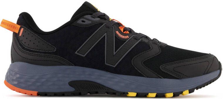New Balance 410 V7 trail hardloopschoenen zwart oranje