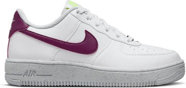 Nike Air Force 1 Low Crater Sneakers Sportschoenen Schoenen Wit DH8695