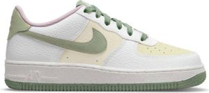 Nike Air Force 1 LV8 sneakers wit groen lichtgeel