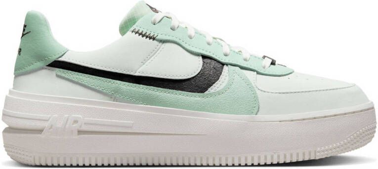 Nike Air Force One PLT.AF.ORM sneakers lichtgroen mingroent