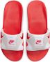 Nike Air Max 1 Slide Slippers DH0295-103 White University Red Mens UK - Thumbnail 1