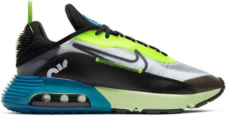 Nike Air Max 2090 sneakers zwart groen blauw