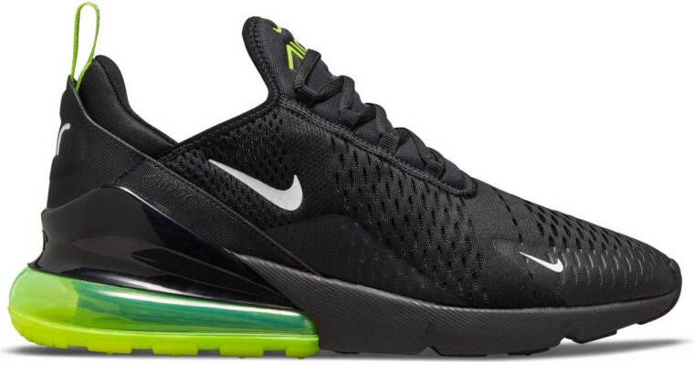 Nike Air Max 270 ESS Essential Heren Sneakers Sportschoenen Schoenen Zwart DO6392