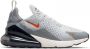 Nike Air Max 270 React sneakers lichtgrijs grijs rood - Thumbnail 1