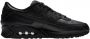 Nike Air Max 90 Leather Heren Sneakers Black Black-Black - Thumbnail 1