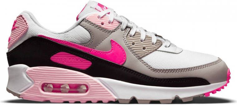 Hilarisch Hallo Dat Nike Air max 90- dames sneaker-wit roze zwart - Schoenen.nl