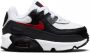 Nike Air Max 90 Leather Baby's White Iron Grey Black University Red Kind White Iron Grey Black University Red - Thumbnail 1