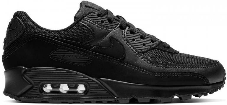 Nike W Air Max 90 365 Dames Sneakers Black Black-Black-White