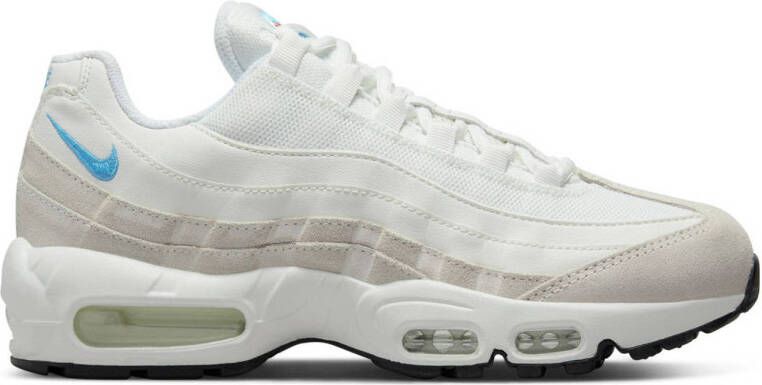 Nike Air Max 95 sneakers ecru beige lichtblauw