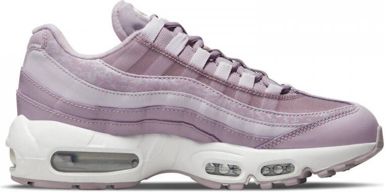 Nike Air Max 95 Damesschoen Plum Fog Summit White Venice Metallic Silver Dames